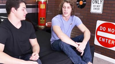 Antonio First Sucking Cock & Fucking Guy