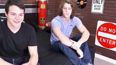 Antonio First Sucking Cock & Fucking Guy