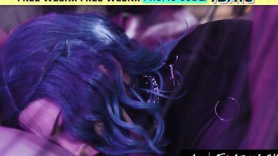FEMBOYISH - Goth Twink Femboy Edward Terrant Wants Angel Elias's Huge Uncut Cock Up His Ass