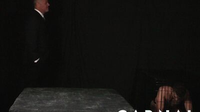BoyForSale Bound Jack Waters is loaned out to Master Dillon Stone
