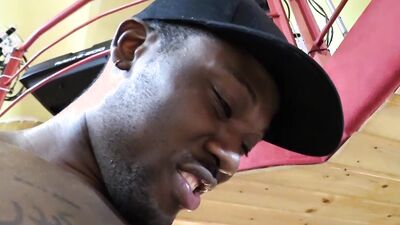 Freddy Salvador Got His Mouth And Ass Filled With Black Cock