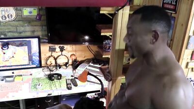 Freddy Salvador Got His Mouth And Ass Filled With Black Cock
