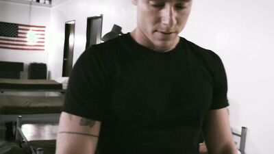 Closeted Hunk Soldier 1st Gay Experience wt Jock -FULL SCENE