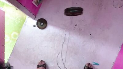 The life of a fandom pay pig caged in chastity kept outside in its pig sheds for goddess