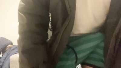 Guy with Cerebral Palay Edging hit Fat Dick