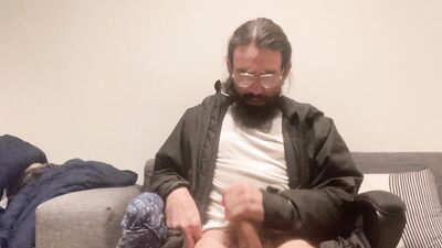 Guy with Cerebral Palay Edging hit Fat Dick