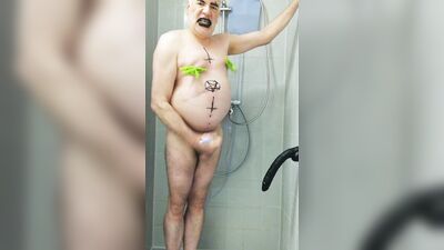 Satan slave takes urine enema on Satan's orders part 2