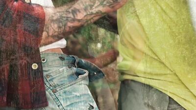 MEN - Scott Carter Watches Justin Jett Working Out In The Park, Joins Him For A Different Workout