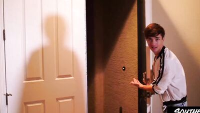 SOUTHERNSTROKES Zack Love And Chris Summers Gay Threesome