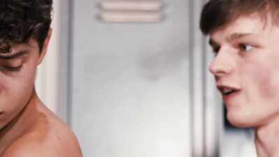 MEN - Jake Preston Gets His Back And Takes The Opportunity To Give Sam Ledger An Ass Pounding