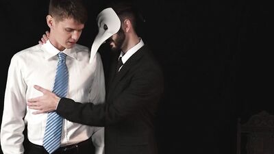 MasonicBoys Hot sexy suited DILF Tucker Barrett barebacks cute twink