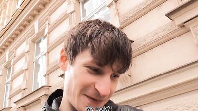 BIGSTR -Young Guy Agrees To Earn Some Nice Cash In Exchange For Some Nudity & A Good Fuck