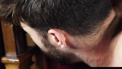 Hairy Hunk Sneaks Around To Get Fucked Hard By Jock