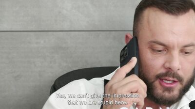 Staghomme Bastian Karim has his hole stretched by big dick Sir Peter