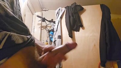 Fuck and play with big cock