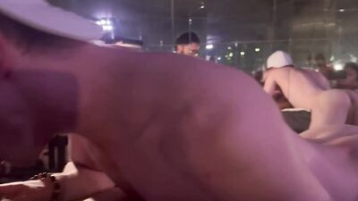 Hot Blowjob Threesome Two Big Cocks and a Sweet Twink's Mouth Full of Cum