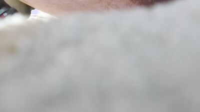 Jerk off & creamy anal dildo