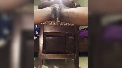 Cum worship my monster BBC and suck on my saggy balls