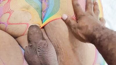 I felt this deep cock in my ass that I also made my sperm vote part 2