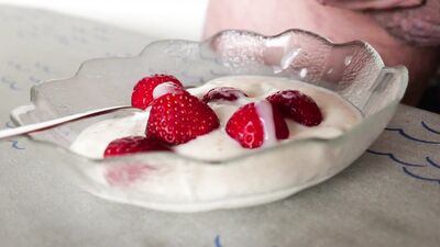 Non-stop sperm and sperm loads eating with Claus Noord