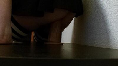 Femboy Fucking hisself with a 10inch Dildo