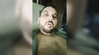 Spanish sexy bear double cum
