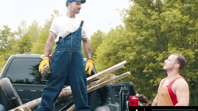 HETEROFLEXIBLE - It's Not Gay If It's Only 1 Time! Farmer Zack Mackay Is Doggy Fucked By Tito Patron