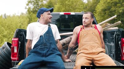HETEROFLEXIBLE - It's Not Gay If It's Only 1 Time! Farmer Zack Mackay Is Doggy Fucked By Tito Patron