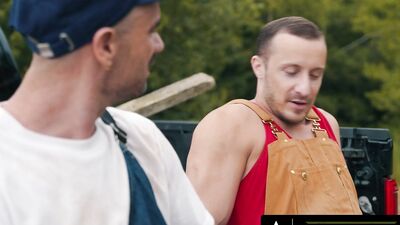 HETEROFLEXIBLE - It's Not Gay If It's Only 1 Time! Farmer Zack Mackay Is Doggy Fucked By Tito Patron