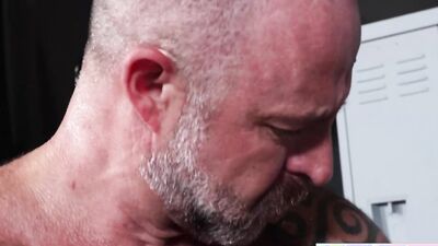 Older Bear Shoves His Mean Ol Dick In A Tight Ass