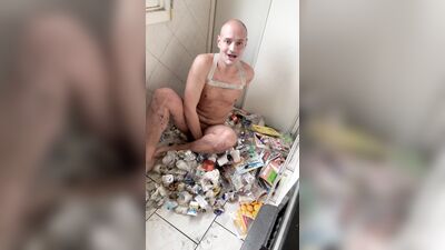 Happy in Garbage