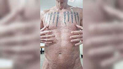 Strip show in gym and more nipple play