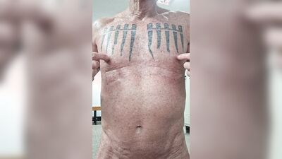 Strip show in gym and more nipple play