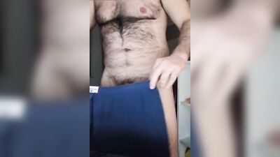 Abundant Cum on Feet and Armpits and Open Ass in a Long Live Show