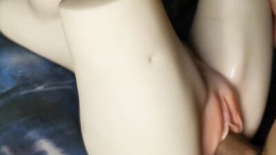 Tender pussy and hard fucking of Snow Maiden on the table in the office