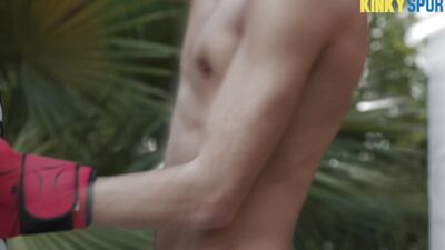Young, sweaty, sporty, cock-marking, dirty young dudes. Bareback only