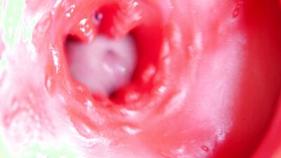 A big red cock inside a juicy hole can give sperm at any moment!