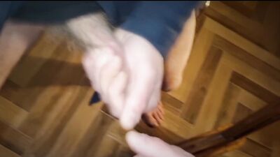 AT HOME WITH AISHA IT'S ALWAYS A CUMSHOT | STEPSON VOYEUR JERKS OFF AND CUMS - WITH INTENSE MOANS