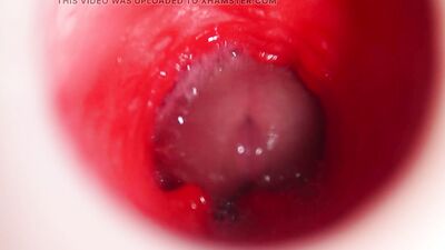 FILLED THE CAMERA WITH CUM! THE BEST INTERNAL CUMSHOT IN THE ANAL!!! 4K