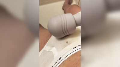 I wore a new pair of briefs and ejaculated in the briefs (4th time) using an electric massage machine!