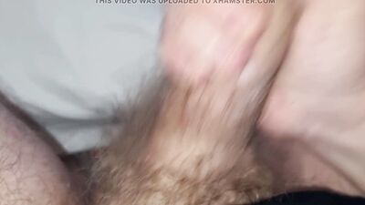AMATEUR MORNING CUMSHOT | I WOKE UP WITH A HARD COCK - AND I CUMMED AFTER A LONG HANDJOB