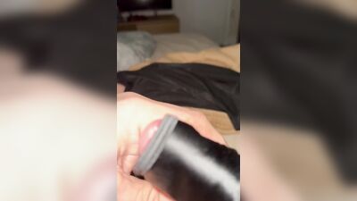 Creaming my nurses satin panties