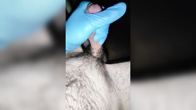 I'm scolding a sluggish one. I really wanted to cum, put my finger in the anal and squirted.