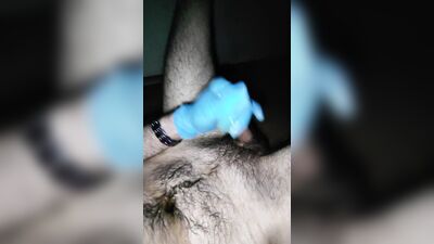 I'm scolding a sluggish one. I really wanted to cum, put my finger in the anal and squirted.