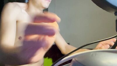 Cowboy teaches you how to get upset and cums on camera