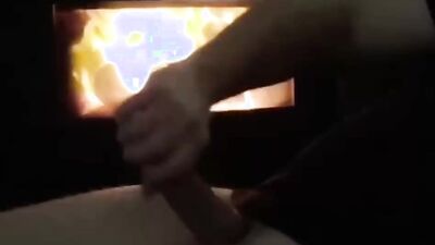 Fat Chub Moans while fucking his COCK with his friends in the other room