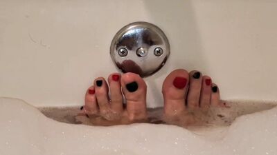 Decided to film myself taking a bath