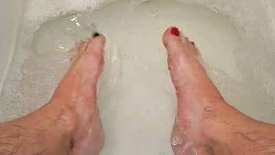 Decided to film myself taking a bath