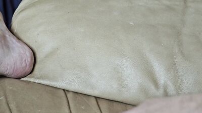 My Friend Likes to Lie on the Couch and Play with His Little Cock, It's so Good