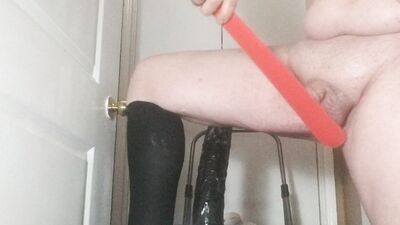 Jarmus 13 minutes late December, enjoying what I enjoy, Nice thick dildo riding